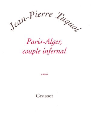 cover image of Paris-Alger, couple infernal